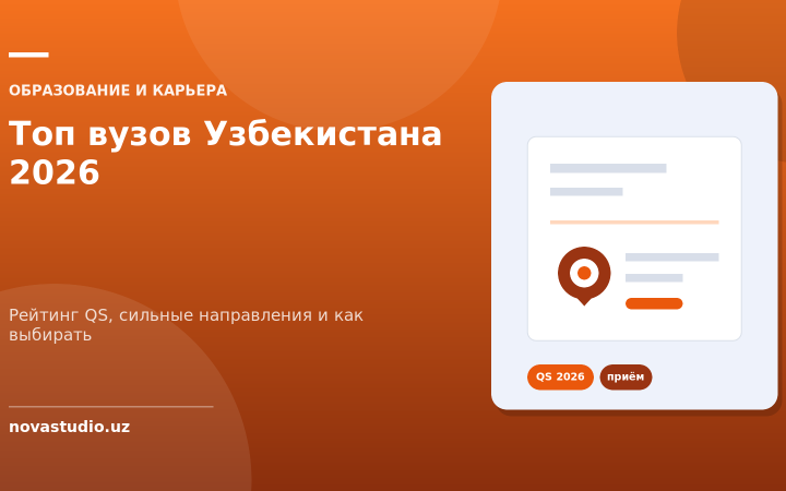 Топ вузов Узбекистана 2026 — рейтинг QS, сильные направления и как выбирать